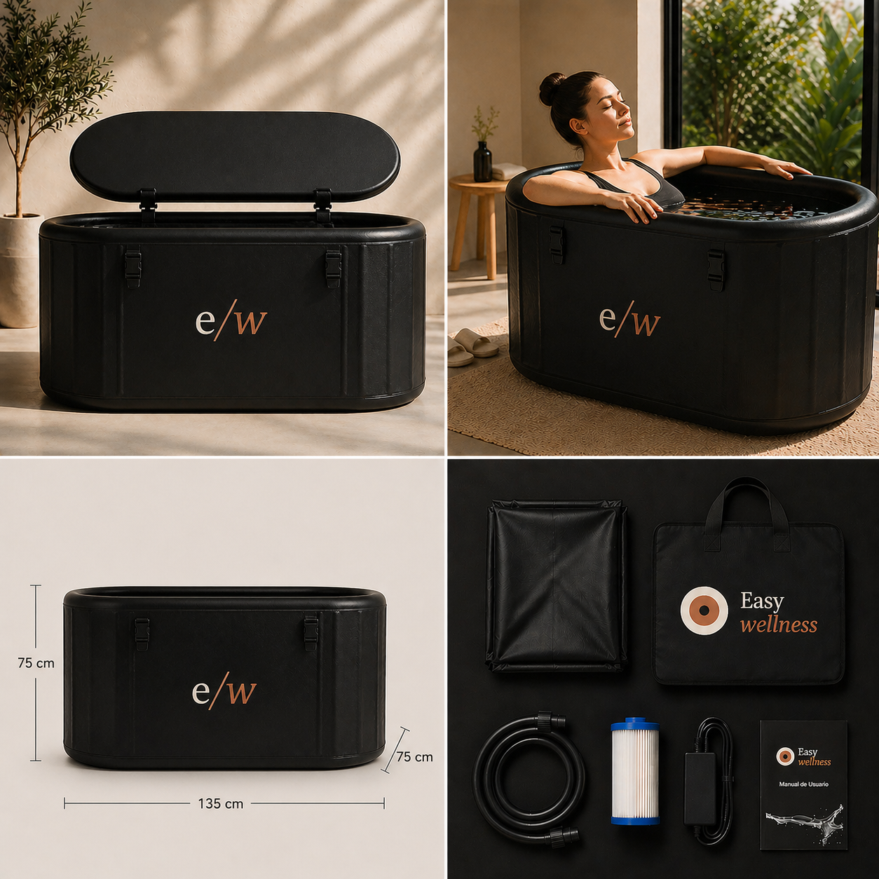 Easy Tub — Tina de Inmersión Fría Portátil